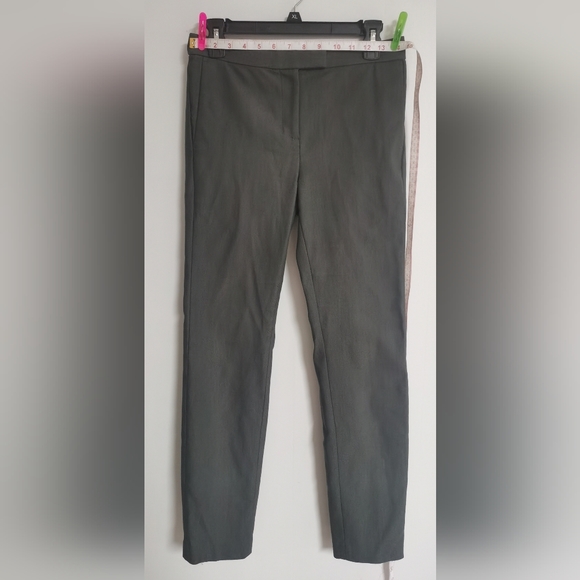 J.Crew Women's Ryder 2 Gray Stretch Skinny Pants Trousers - Picture 4 of 6